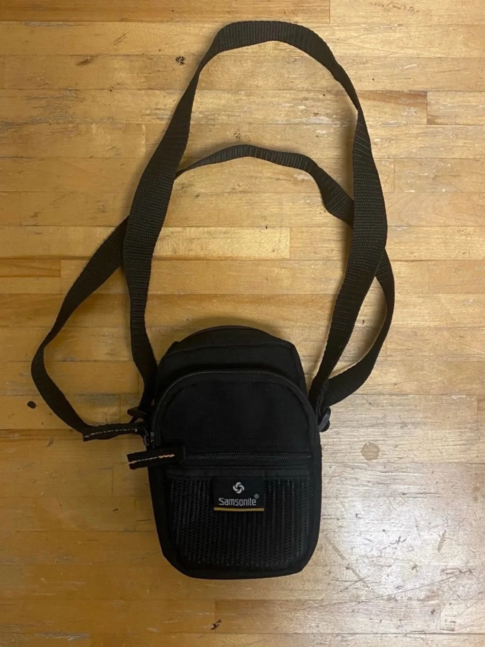 Samsonite Camera Case Bag Small Black Universal W/Shoulder Strap